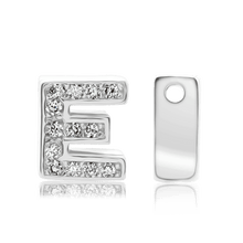 Load image into Gallery viewer, ITI NYC Campton Extra Bold Slider in Sterling Silver (Hole:1mm) (6mm) (100% Polished)