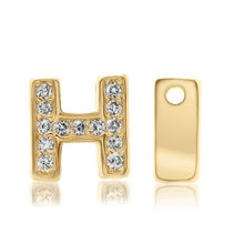 Load image into Gallery viewer, ITI NYC Campton Extra Bold Slider in Sterling Silver (Hole:1mm) (6mm) (100% Polished)