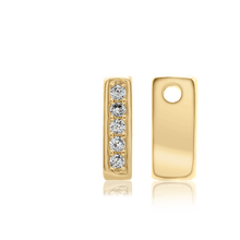 Load image into Gallery viewer, ITI NYC Campton Extra Bold Slider in Sterling Silver (Hole:1mm) (6mm) (100% Polished)