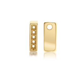 Load image into Gallery viewer, ITI NYC Campton Extra Bold Slider (Hole:1mm) (6mm) (Semi-Polished)