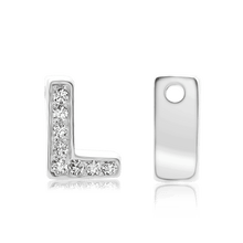 Load image into Gallery viewer, ITI NYC Campton Extra Bold Slider in Sterling Silver (Hole:1mm) (6mm) (100% Polished)