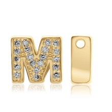 Load image into Gallery viewer, ITI NYC Campton Extra Bold Slider in Sterling Silver (Hole:1mm) (6mm) (100% Polished)