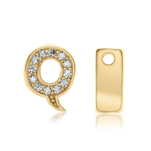 Load image into Gallery viewer, ITI NYC Campton Extra Bold Slider in Sterling Silver (Hole:1mm) (6mm) (100% Polished)