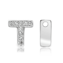 Load image into Gallery viewer, ITI NYC Campton Extra Bold Slider in Sterling Silver (Hole:1mm) (6mm) (100% Polished)