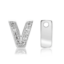 Load image into Gallery viewer, ITI NYC Campton Extra Bold Slider in Sterling Silver (Hole:1mm) (6mm) (100% Polished)