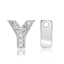 Load image into Gallery viewer, ITI NYC Campton Extra Bold Slider in Sterling Silver (Hole:1mm) (6mm) (100% Polished)