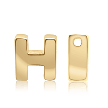 Load image into Gallery viewer, ITI NYC Campton Extra Bold Slider in 14K Gold (Hole:1mm) (6mm) (100% Polished)