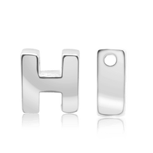 Load image into Gallery viewer, ITI NYC Campton Extra Bold Slider in Sterling Silver (Hole:1mm) (6mm) (100% Polished)