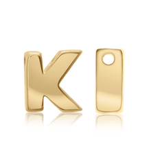 Load image into Gallery viewer, ITI NYC Campton Extra Bold Slider in 14K Gold (Hole:1mm) (6mm) (100% Polished)