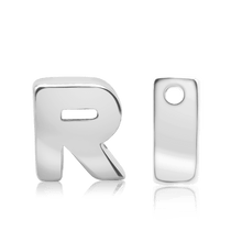 Load image into Gallery viewer, ITI NYC Campton Extra Bold Slider in Sterling Silver (Hole:1mm) (6mm) (100% Polished)