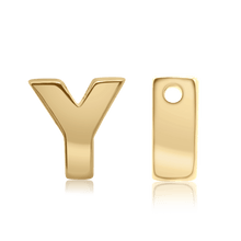 Load image into Gallery viewer, ITI NYC Campton Extra Bold Slider in 14K Gold (Hole:1mm) (6mm) (100% Polished)