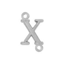 Load image into Gallery viewer, Greek Initials with 2 Jump Rings (6 mm)