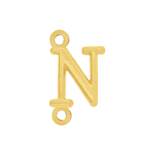 Load image into Gallery viewer, Greek Initials with 2 Jump Rings (6 mm)