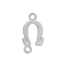 Load image into Gallery viewer, Greek Initials with 2 Jump Rings (6 mm)