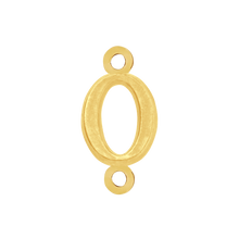 Load image into Gallery viewer, Greek Initials with 2 Jump Rings (6 mm)