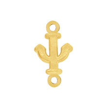 Load image into Gallery viewer, Greek Initials with 2 Jump Rings (6 mm)