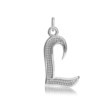 Load image into Gallery viewer, ITI NYC Fancy Pro Caption Bold with Beaded Design in 14K Gold (17mm) (100% Polished with Bail)