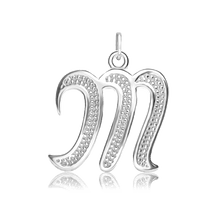 Load image into Gallery viewer, ITI NYC Fancy Pro Caption Bold with Beaded Design in 14K Gold (17mm) (100% Polished with Bail)