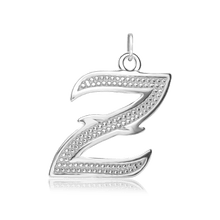 Load image into Gallery viewer, ITI NYC Fancy Pro Caption Bold with Beaded Design in 14K Gold (17mm) (100% Polished with Bail)