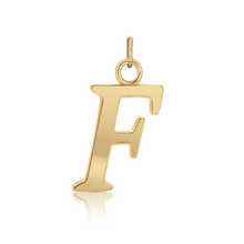 Load image into Gallery viewer, ITI NYC Capitolina Extra Bold Italic in Sterling Silver (13mm) (100% Polished with Bail)