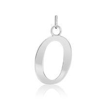 Load image into Gallery viewer, ITI NYC Capitolina Extra Bold Italic in 14K Gold (13mm) (100% Polished with Bail)