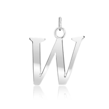 Load image into Gallery viewer, ITI NYC Capitolina Extra Bold Italic in 14K Gold (13mm) (100% Polished with Bail)