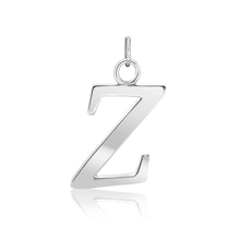 Load image into Gallery viewer, ITI NYC Capitolina Extra Bold Italic in Sterling Silver (13mm) (100% Polished with Bail)