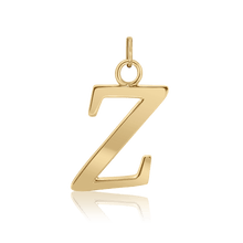 Load image into Gallery viewer, ITI NYC Capitolina Extra Bold Italic in Sterling Silver (13mm) (100% Polished with Bail)