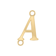 Load image into Gallery viewer, Capitolina Extra Bold Italic Initials with 2 Jump Rings (13 mm)