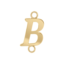 Load image into Gallery viewer, Capitolina Extra Bold Italic Initials with 2 Jump Rings (13 mm)