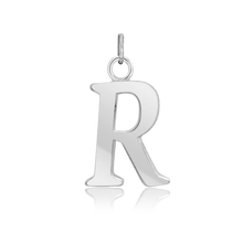 Load image into Gallery viewer, ITI NYC Capitolina Extra Bold Italic in Sterling Silver (13mm) (100% Polished with Bail)