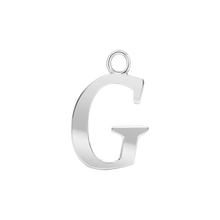 Load image into Gallery viewer, Capitolina Extra Bold Italic Initials with 1 Jump Ring (13 mm)