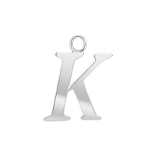 Load image into Gallery viewer, Capitolina Extra Bold Italic Initials with 1 Jump Ring (13 mm)