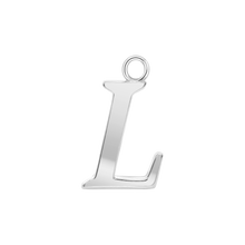 Load image into Gallery viewer, Capitolina Extra Bold Italic Initials with 1 Jump Ring (13 mm)