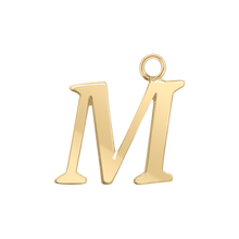 Load image into Gallery viewer, Capitolina Extra Bold Italic Initials with 1 Jump Ring (13 mm)