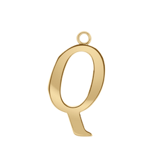 Load image into Gallery viewer, Capitolina Extra Bold Italic Initials with 1 Jump Ring (13 mm)