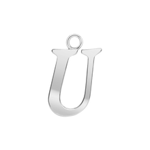 Load image into Gallery viewer, Capitolina Extra Bold Italic Initials with 1 Jump Ring (13 mm)