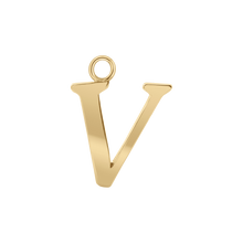 Load image into Gallery viewer, Capitolina Extra Bold Italic Initials with 1 Jump Ring (13 mm)