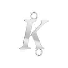 Load image into Gallery viewer, Capitolina Extra Bold Italic Initials with 2 Jump Rings (13 mm)