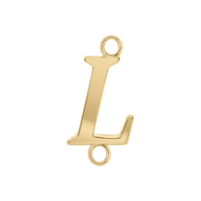 Load image into Gallery viewer, Capitolina Extra Bold Italic Initials with 2 Jump Rings (13 mm)