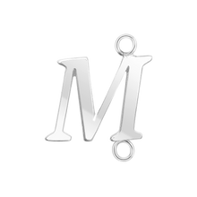 Load image into Gallery viewer, Capitolina Extra Bold Italic Initials with 2 Jump Rings (13 mm)