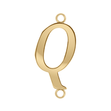 Load image into Gallery viewer, Capitolina Extra Bold Italic Initials with 2 Jump Rings (13 mm)
