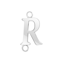 Load image into Gallery viewer, Capitolina Extra Bold Italic Initials with 2 Jump Rings (13 mm)