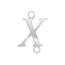 Load image into Gallery viewer, Capitolina Extra Bold Italic Initials with 2 Jump Rings (13 mm)