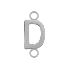 Load image into Gallery viewer, Highway Gothic Initials with 2 Jump Rings (6 mm)