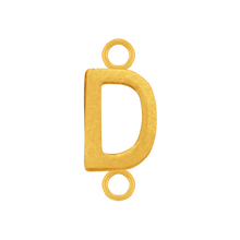 Load image into Gallery viewer, Highway Gothic Initials with 2 Jump Rings (6 mm)
