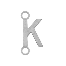 Load image into Gallery viewer, Highway Gothic Initials with 2 Jump Rings (6 mm)
