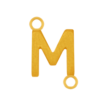 Load image into Gallery viewer, Highway Gothic Initials with 2 Jump Rings (6 mm)