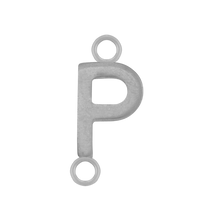 Load image into Gallery viewer, Highway Gothic Initials with 2 Jump Rings (6 mm)