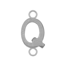 Load image into Gallery viewer, Highway Gothic Initials with 2 Jump Rings (6 mm)